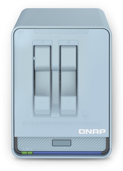 Изображение QNAP QMiroPlus-201W NAS Desktop Ethernet LAN Blue J4125