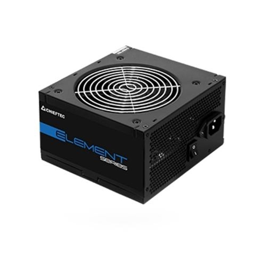 Изображение Power Supply|CHIEFTEC|500 Watts|Efficiency 80 PLUS BRONZE|PFC Active|ELP-500S