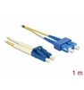 Picture of Delock Cable Optical Fibre 9/125µm LC - SC Singlemode OS2 1m