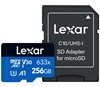 Picture of MEMORY MICRO SDXC 256GB UHS-I/W/ADAPTER LSDMI256BB633A LEXAR