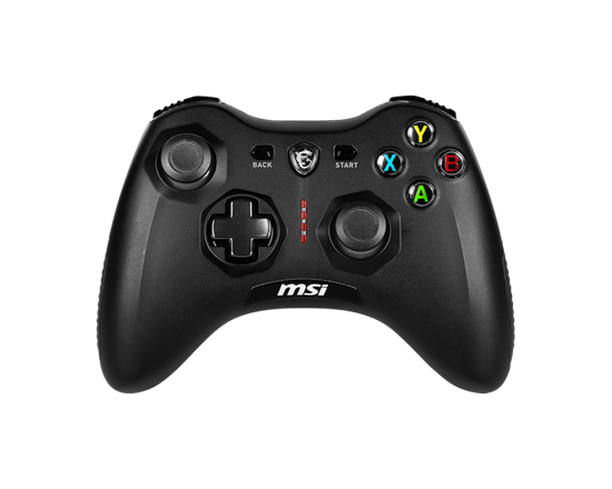 Изображение MSI FORCE GC30 V2 WHITE Wireless Gaming Controller 'PC and Android ready, Upto 8 hours battery usage, adjustable D-Pad cover, Dual vibration motors, Ergonomic design'