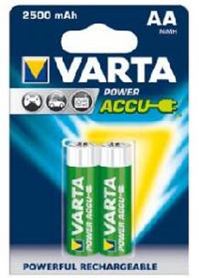 Изображение 1x2 Varta RECHARGE ACCU Power 2400 mAH AA Mignon NiMH