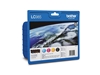 Изображение Brother LC985VALBPDR ink cartridge 4 pc(s) Original Black, Cyan, Magenta, Yellow