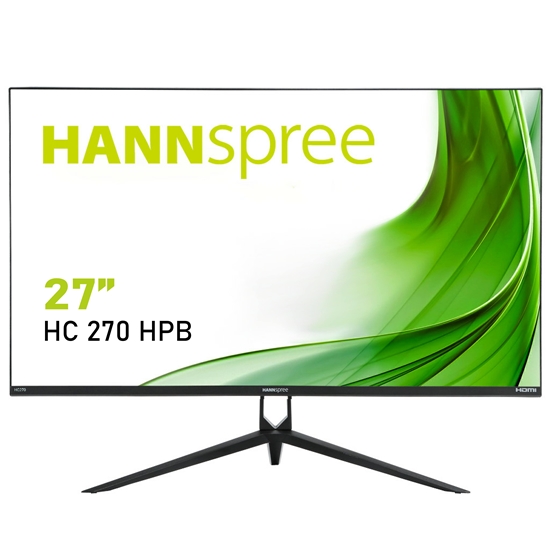 Picture of Hannspree HC 270 HPB computer monitor 68.6 cm (27") 1920 x 1080 pixels Full HD LED Black