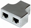 Attēls no MicroConnect Adapter RJ45 na 2x RJ45 (MPK402-M)