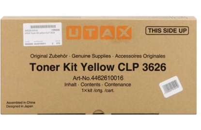 Attēls no Toner Utax  CLP-3626 Yellow Oryginał  (4462610016)