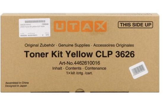 Picture of Toner Utax  CLP-3626 Yellow Oryginał  (4462610016)