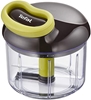 Picture of Tefal K1320404 manual food chopper Black, Green, Transparent