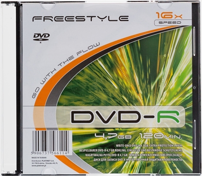 Picture of Omega Freestyle DVD-R 4.7GB 16x slim