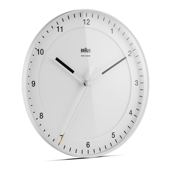 Picture of Braun BC 17 W-DCF radio wall clock white