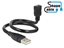 Picture of Cable USB 2.0 Type-A male  USB 2.0 Micro-B female ShapeCable 0.35 m