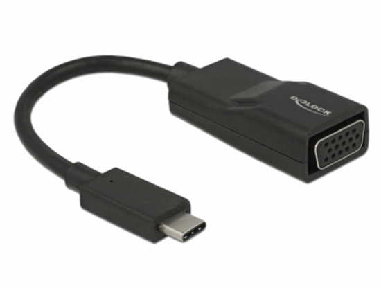 Picture of Delock Adapter USB Type-C™ male > VGA female (DP Alt Mode)