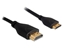 Attēls no Delock Cable High Speed HDMI with Ethernet A- male  mini C-male Slim 1 m