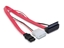 Picture of Delock Cable micro SATA female  2 pin power 5  V  3,3 V  + SATA 7 pin 30 cm upwards angled