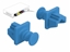 Picture of Delock Dust Cover for RJ45 jack 10 pieces blue