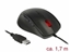 Attēls no Delock Egonomic optical 5-button USB mouse - left handers