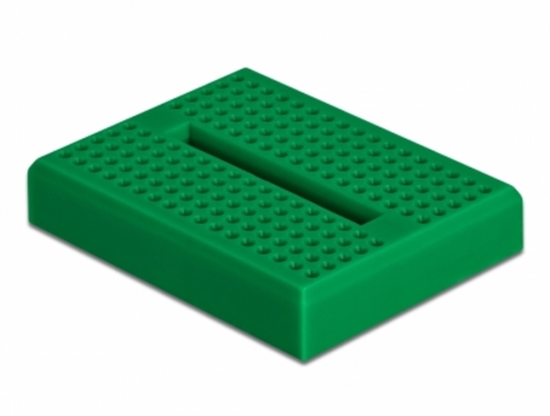 Picture of Delock Experimental Mini Breadboard 170 contacts green