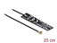 Attēls no Delock GNSS BEIDOU GALILEO GLONAS GPS L1 L2 L5 Antenna MHF® I compatible plug 0 - 2 dBi omnidirectional FPC