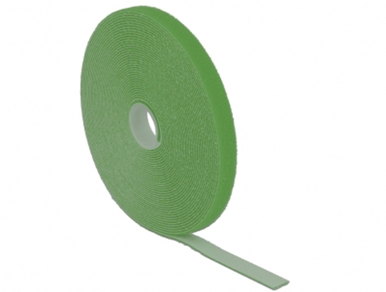 Picture of Delock Hook-and-loop fasteners L 10 m x W 13 mm roll green