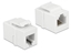 Picture of Delock Keystone Module RJ12 female  RJ12 female Cat.3 white