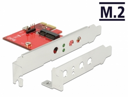 Picture of Delock PCI Express Card > 1 x internal M.2 Key E - Low Profile Form Factor