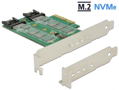 Изображение Delock PCI Express Card > 3 x M.2 Slot – Low Profile Form Factor