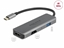 Picture of Delock USB Type-C™ Dual HDMI Adapter with 4K 60 Hz and USB Port