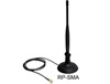 Picture of Delock WLAN 802.11 bgn Antenna RP-SMA 4 dBi Omnidirectional Flexible Joint With Magnetic Stand
