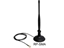 Attēls no Delock WLAN 802.11 bgn Antenna RP-SMA 4 dBi Omnidirectional Flexible Joint With Magnetic Stand