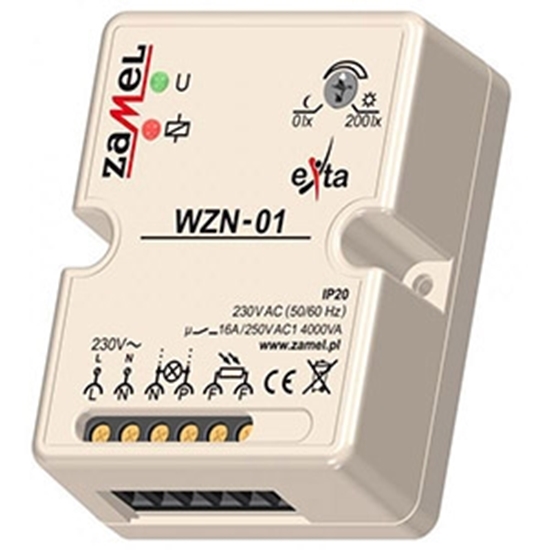 Picture of Krēslas slēdzis WZN-01 v/a IP20 16A