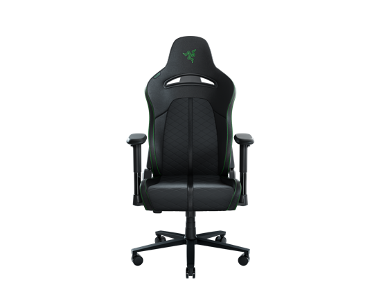 Picture of Razer Enki X Ergonomic Gaming Chair EPU Synthetic Leather; Steel; High density Polyurethane Moulded Foam | Black/Green