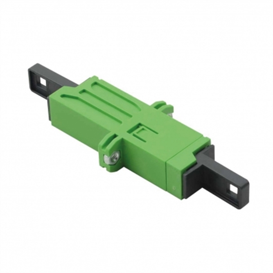 Picture of ROLINE Fibre Optic Adapter, LSH, Flange, green