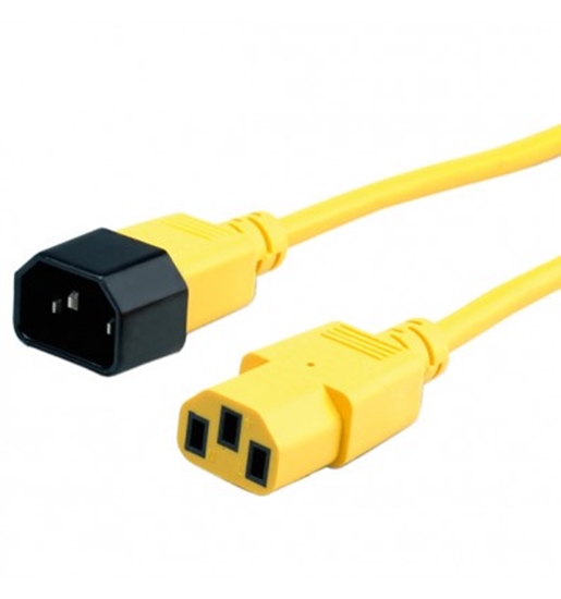 Picture of ROLINE Monitor Power Cable, yellow 1.8 m