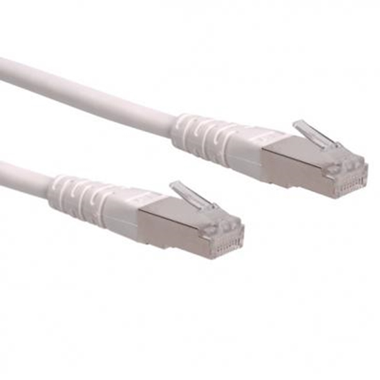 Изображение ROLINE S/FTP (PiMF) Patch Cord, Cat.6, white 7.0 m