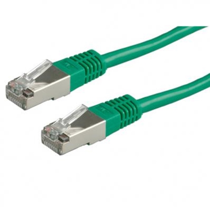 Attēls no ROLINE S/FTP Patch Cord Cat.5e, green 0.5m