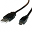 Изображение ROLINE USB 2.0 Cable, A - 5-Pin Mini, M/M, 3.0 m