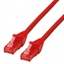 Изображение ROLINE UTP Cable Cat.6 Component Level, LSOH, red, 0.5 m