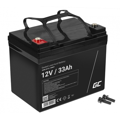 Picture of Green Cell AGM21 UPS battery Sealed Lead Acid (VRLA) 12 V 33 Ah