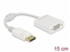 Attēls no Delock Adapter DisplayPort 1.2 male to VGA female Passive white