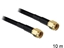 Attēls no Delock Antenna Cable RP-SMA Plug  RP-SMA Plug LMR195 10 m