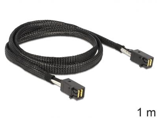 Изображение Delock Cable Mini SAS HD SFF-8643  Mini SAS HD SFF-8643 1 m