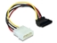 Attēls no Delock Cable Power SATA HDD  4pin male angled