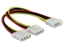 Изображение Delock Y-Cable Power  2x 4pin Molex