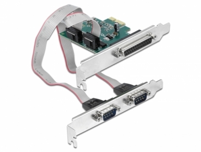 Picture of Delock PCI Express Card to 2 x Serial RS-232 + 1 x Parallel IEEE1284