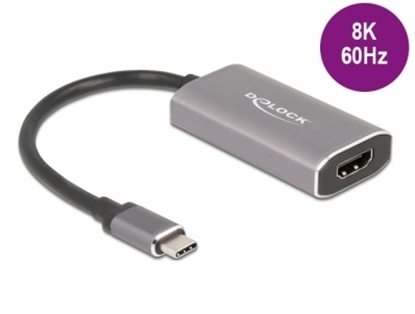 Изображение Delock USB Type-C™ Adapter zu HDMI (DP Alt Mode) 8K mit HDR Funktion