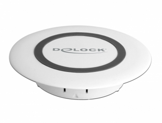 Изображение Delock Wireless Qi Fast Charger 7.5 W + 10 W for table mounting