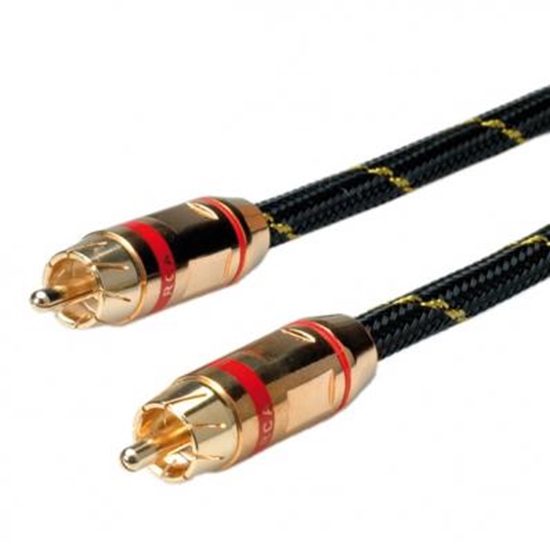 Picture of ROLINE GOLD Cinch Cable, simplex M - M, red 5.0m