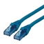 Изображение ROLINE UTP Patch Cord Cat.6A, Component Level, LSOH, blue, 0.3 m