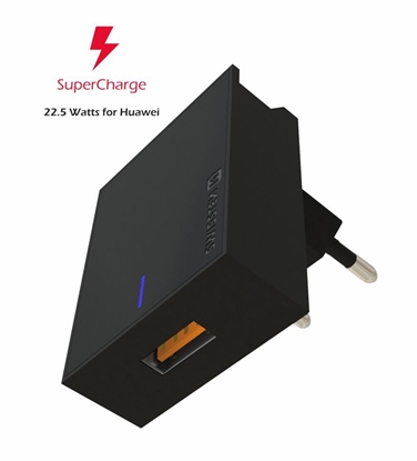 Изображение Swissten Premium 22.5W Huawei Super Fast Charge Travel charger 5V / 4.5A (FCP)