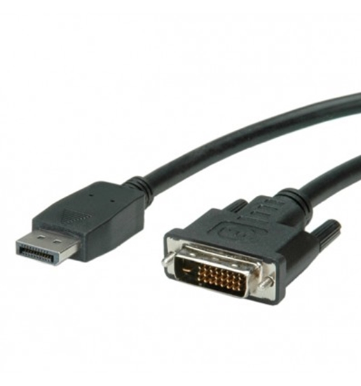 Изображение VALUE DisplayPort Cable, DP M - DVI (24+1) M 3 m